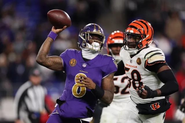 Ravens quarterback Lamar Jackson