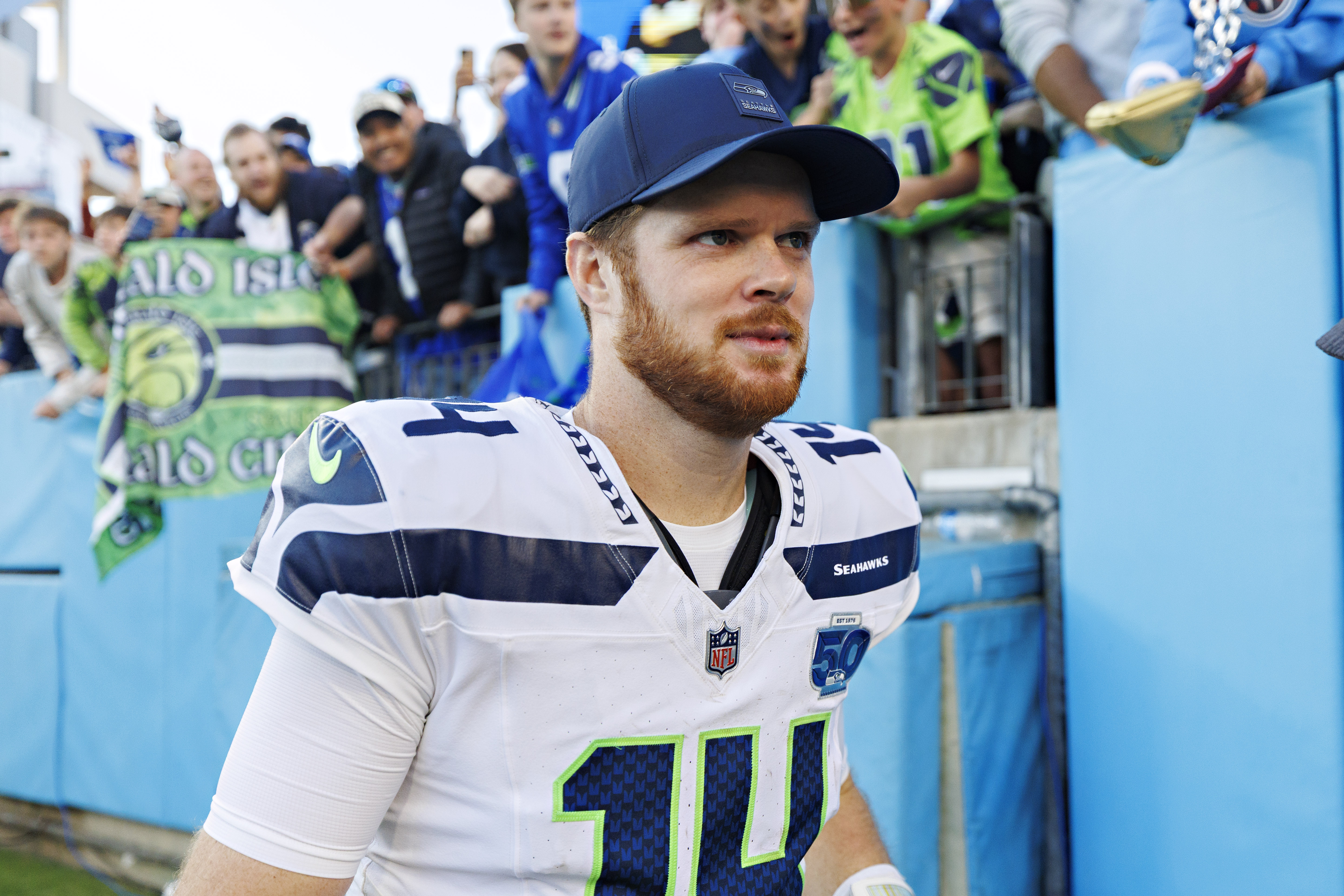 Seahawks QB Sam Darnold Sends Pre-Game Message to Vikings