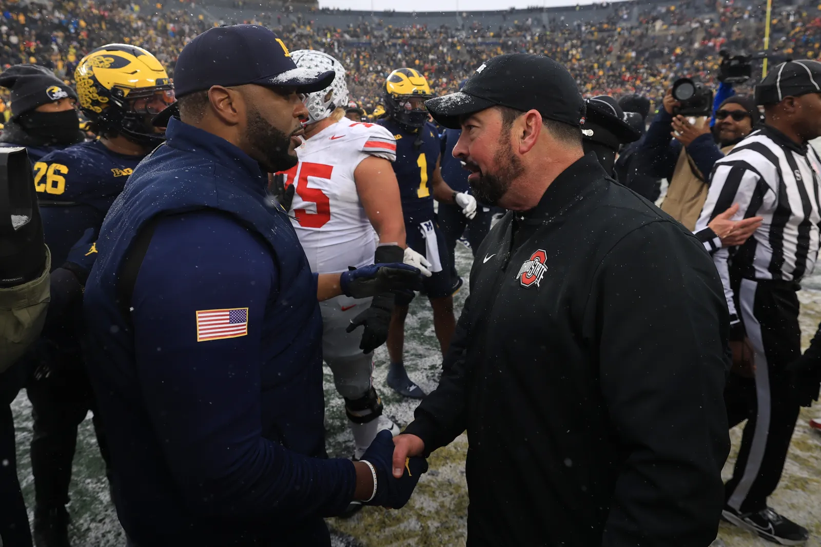 Sherrone Moore knows who to blame for Michigan's loss.