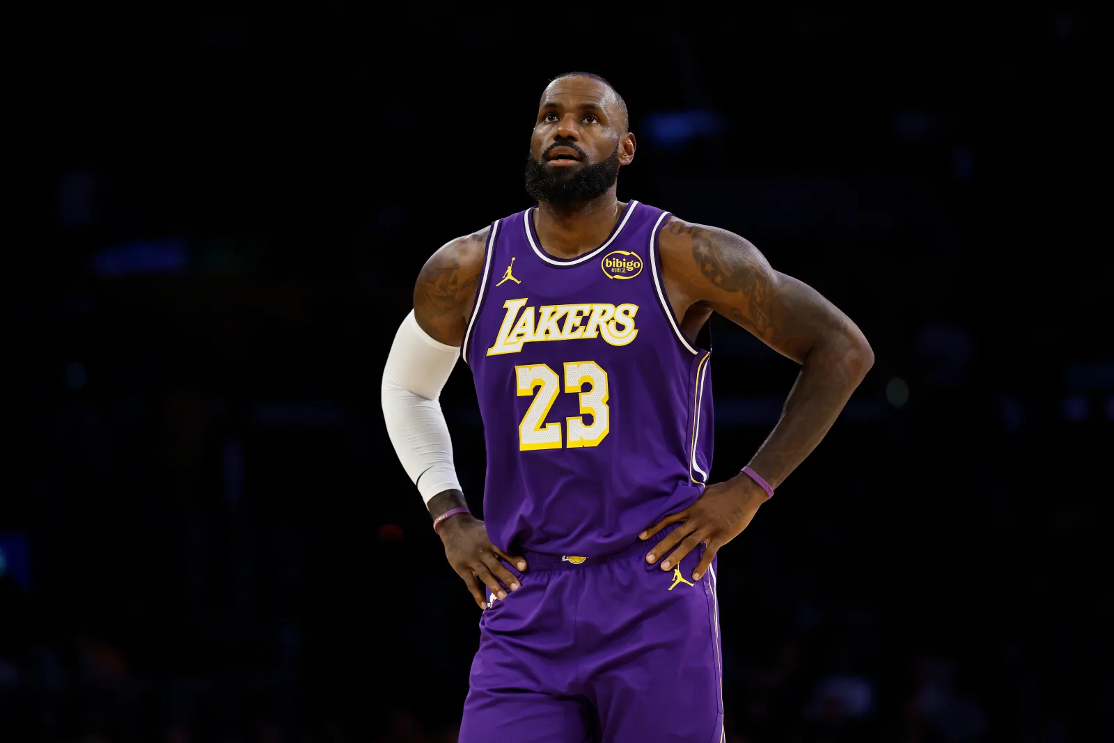 Los Angeles Lakers forward LeBron James
