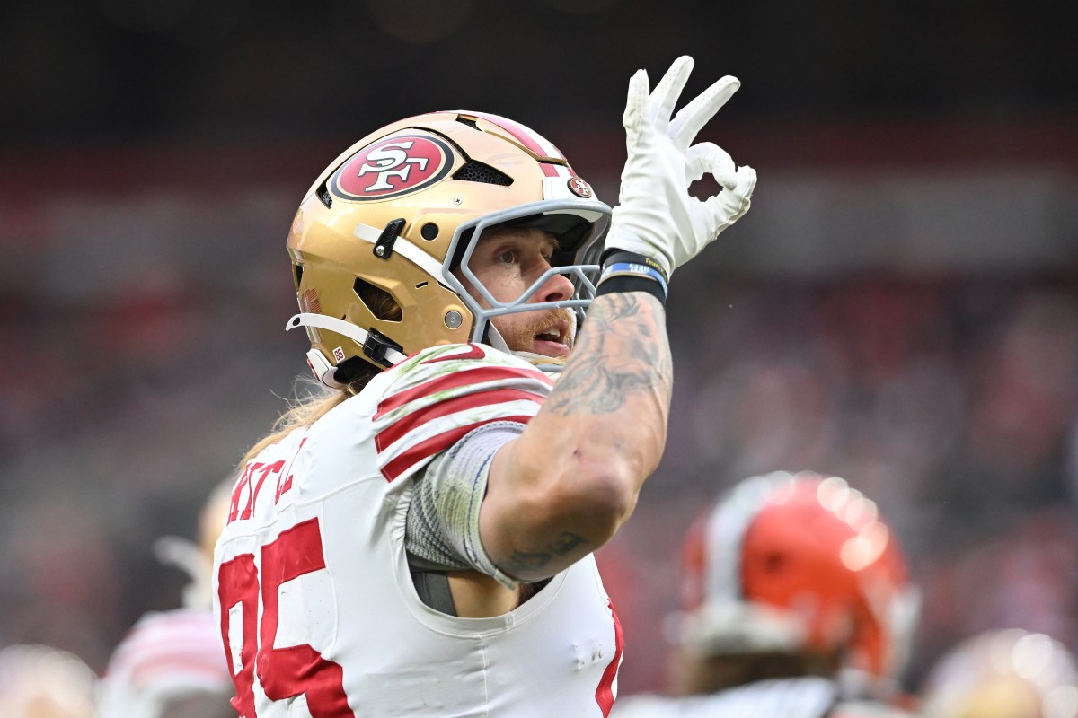 49ers& 039; George Kittle Makes Strong Statement After Big Win Over Browns