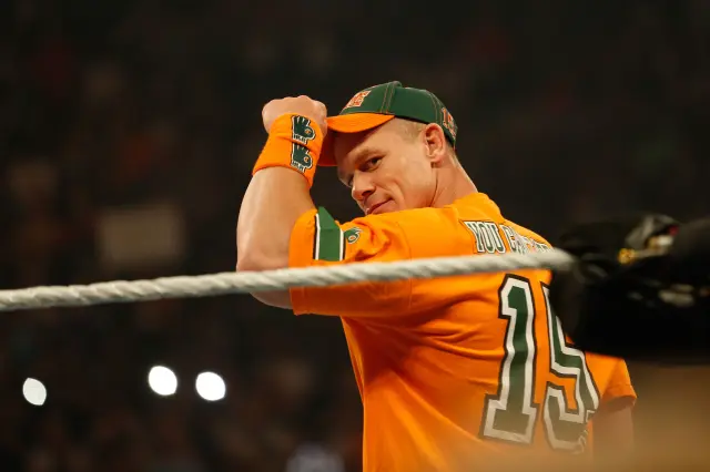 wwe star john cena at summerslam