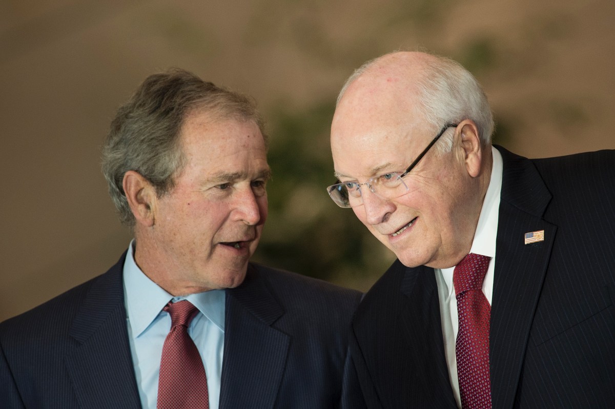George Bush Reacts to Dick Cheney's Death