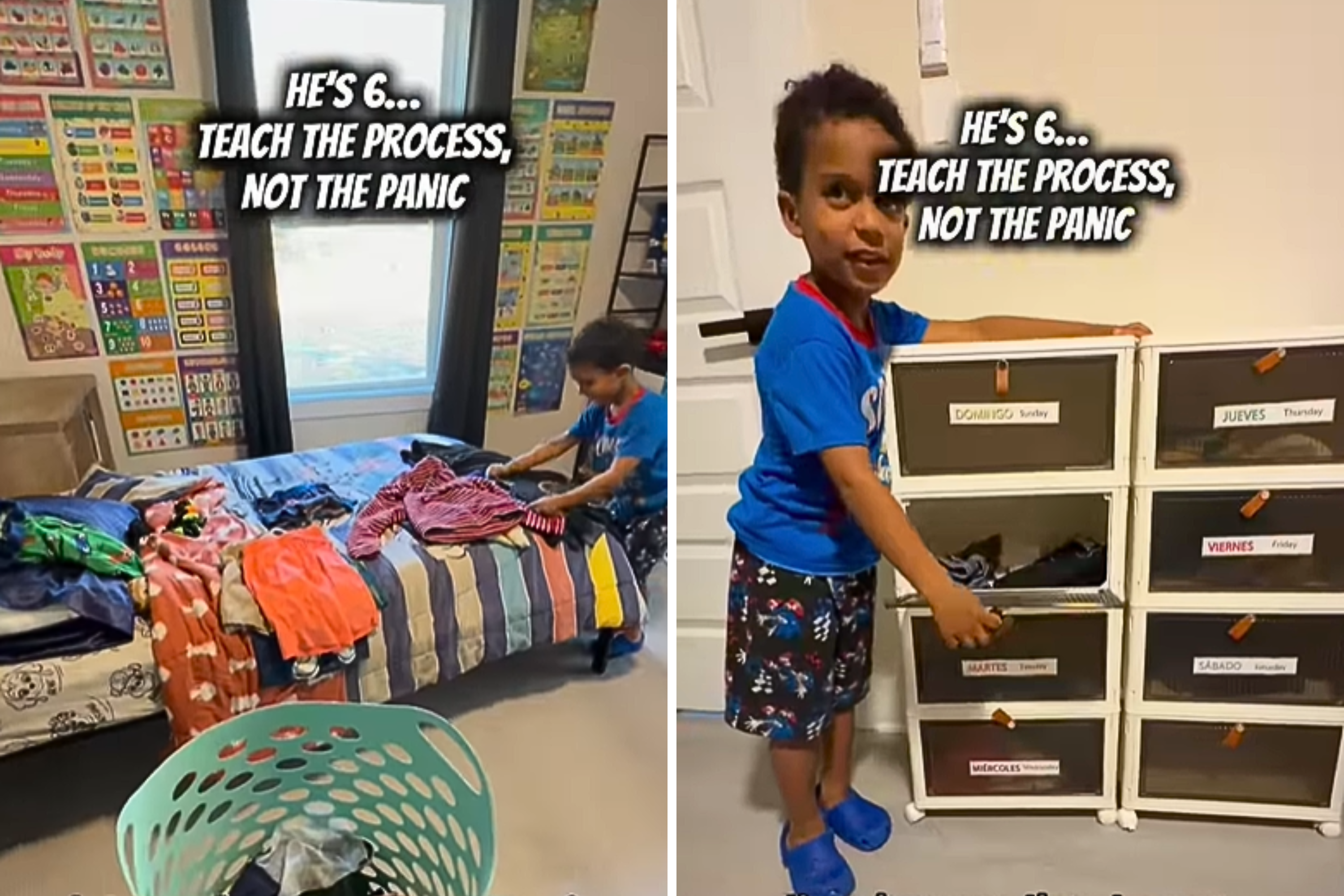 How 6-Year-Old Gets Ready for the Week Stuns Viewers: ‘Teach the Process’