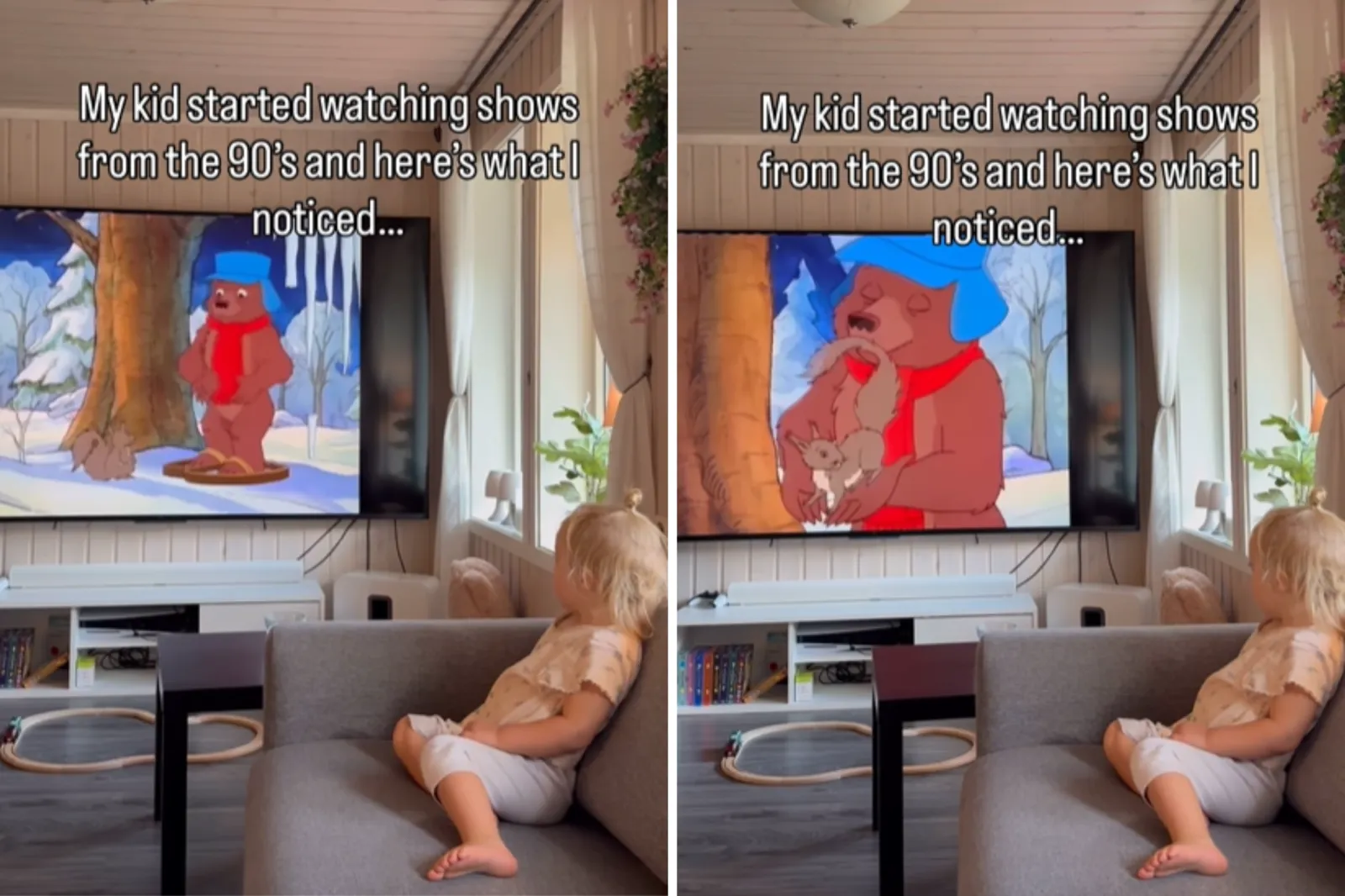 Mom Introduces Her Kid to Shows From the ’90s—Unprepared for Realization