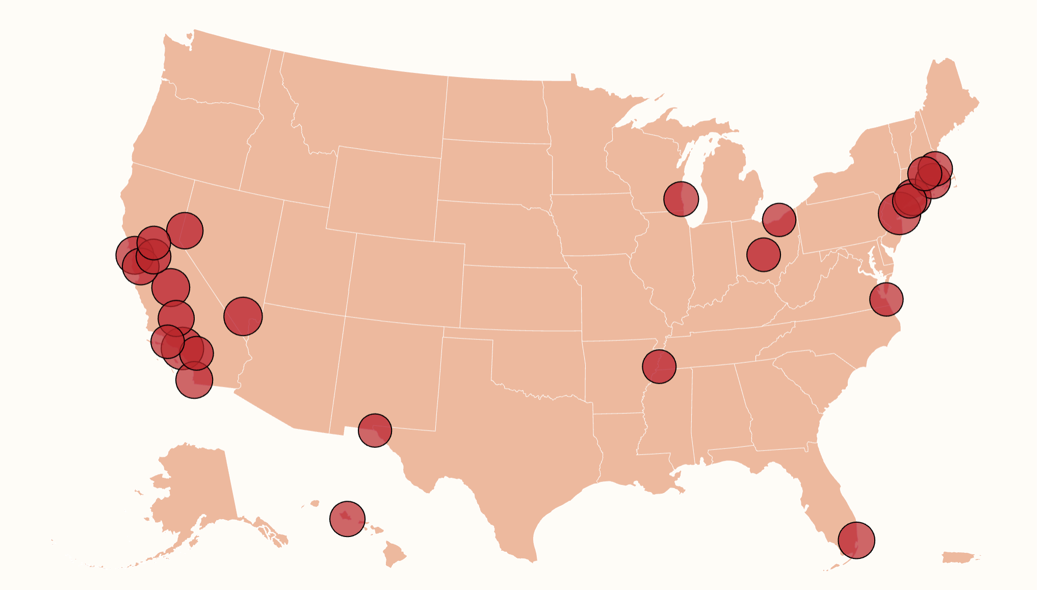 Map Shows Cities With Most Boomers Renting Homes