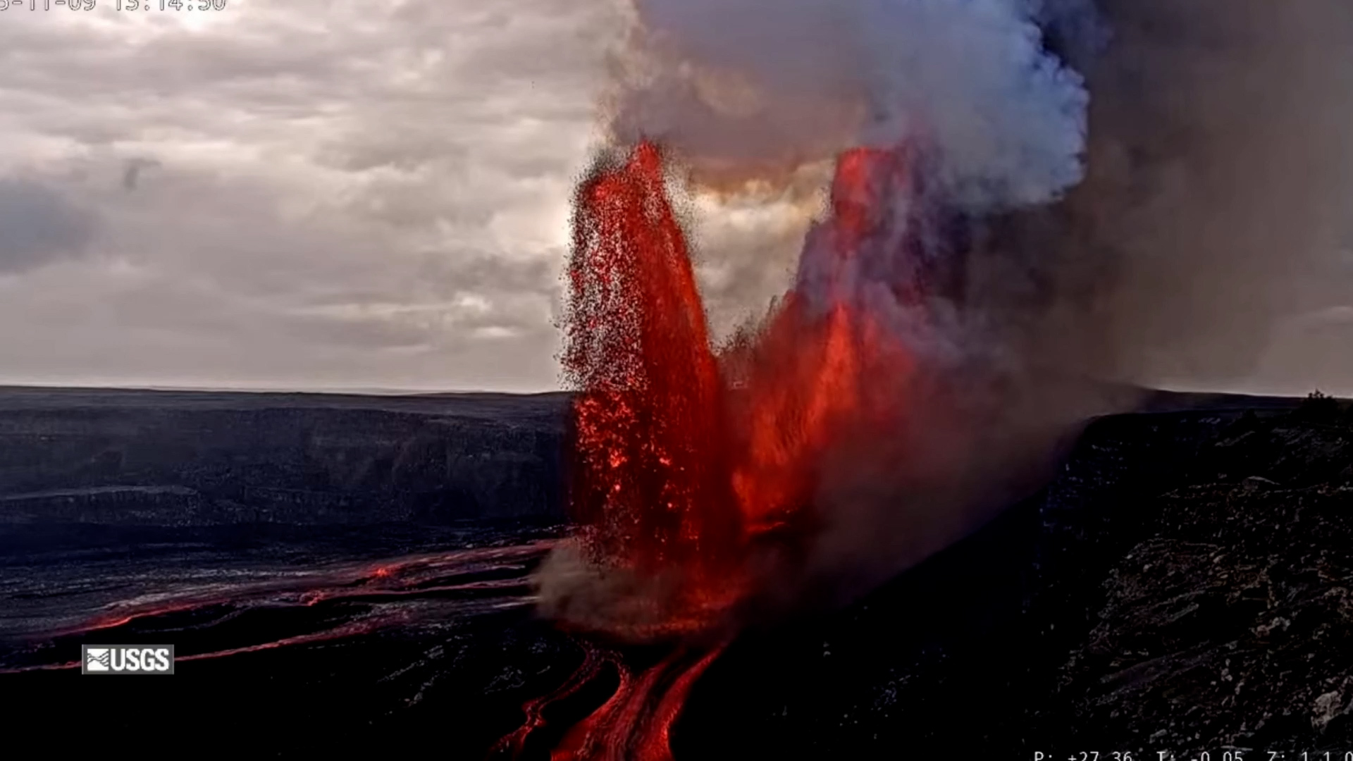 Satellite Image Shows Volcano Awoken From 400-Year Slumber - Newsweek