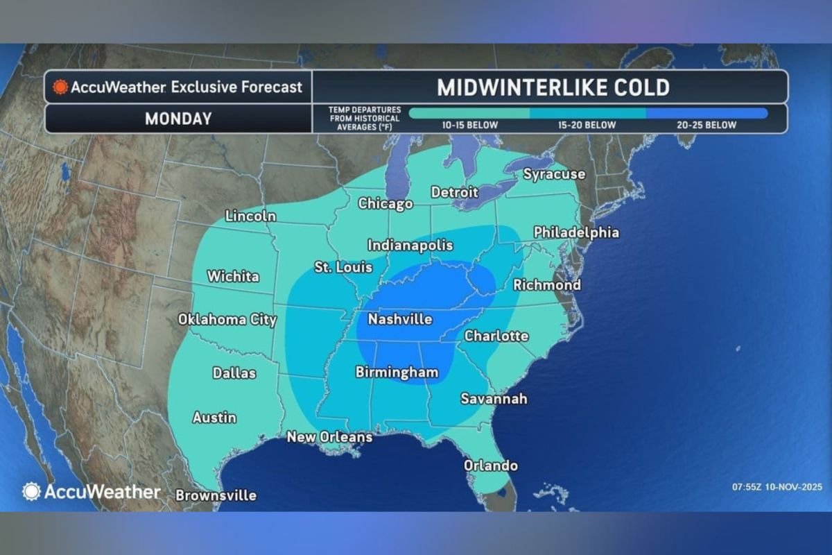 Bitter Cold Ahead: 10 States Facing Record Low Temperatures