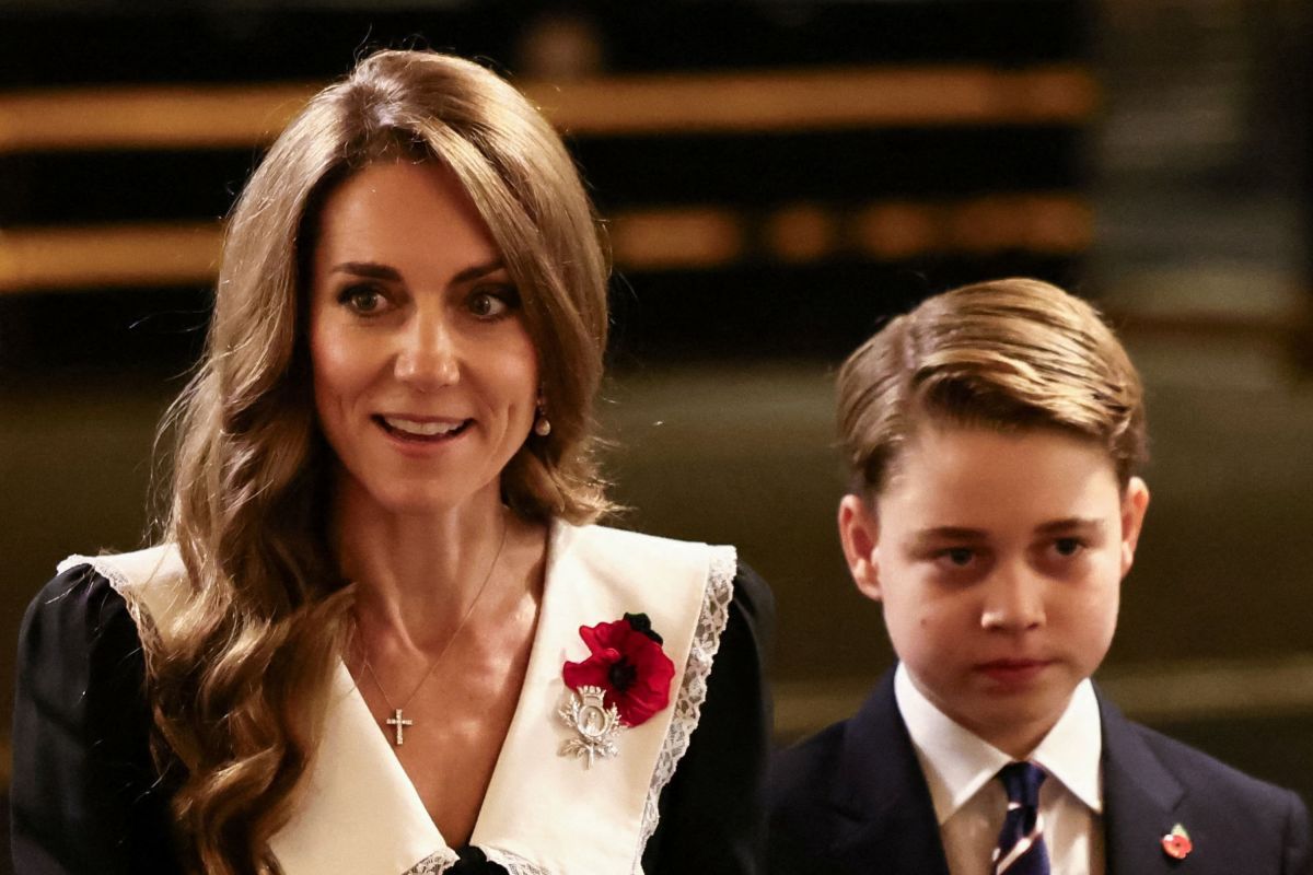 Prinz Georges Größe im Vergleich zu Kate sorgt für Aufsehen