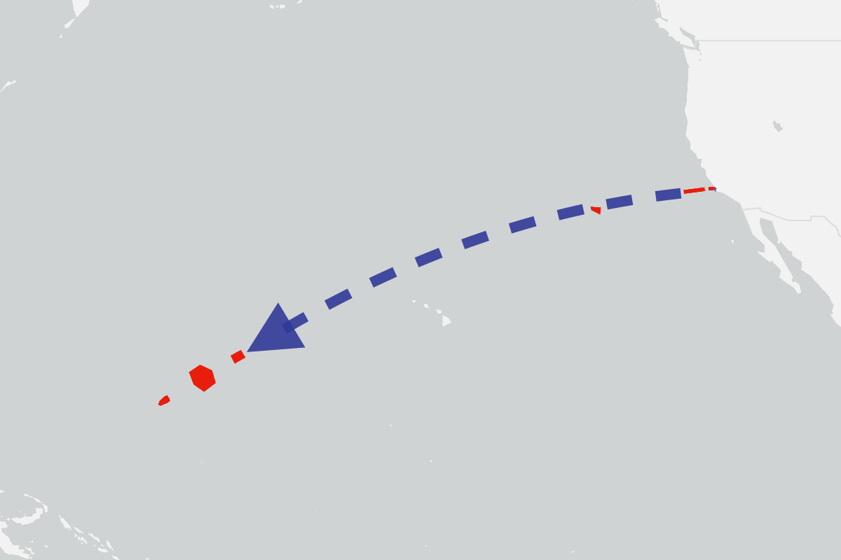 Map Shows First US Nuclear Missile Test Since Trump Comments