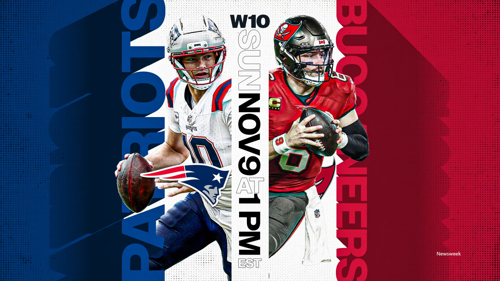 Patriots vs. Buccaneers: Complete Viewing Guide for Week 10