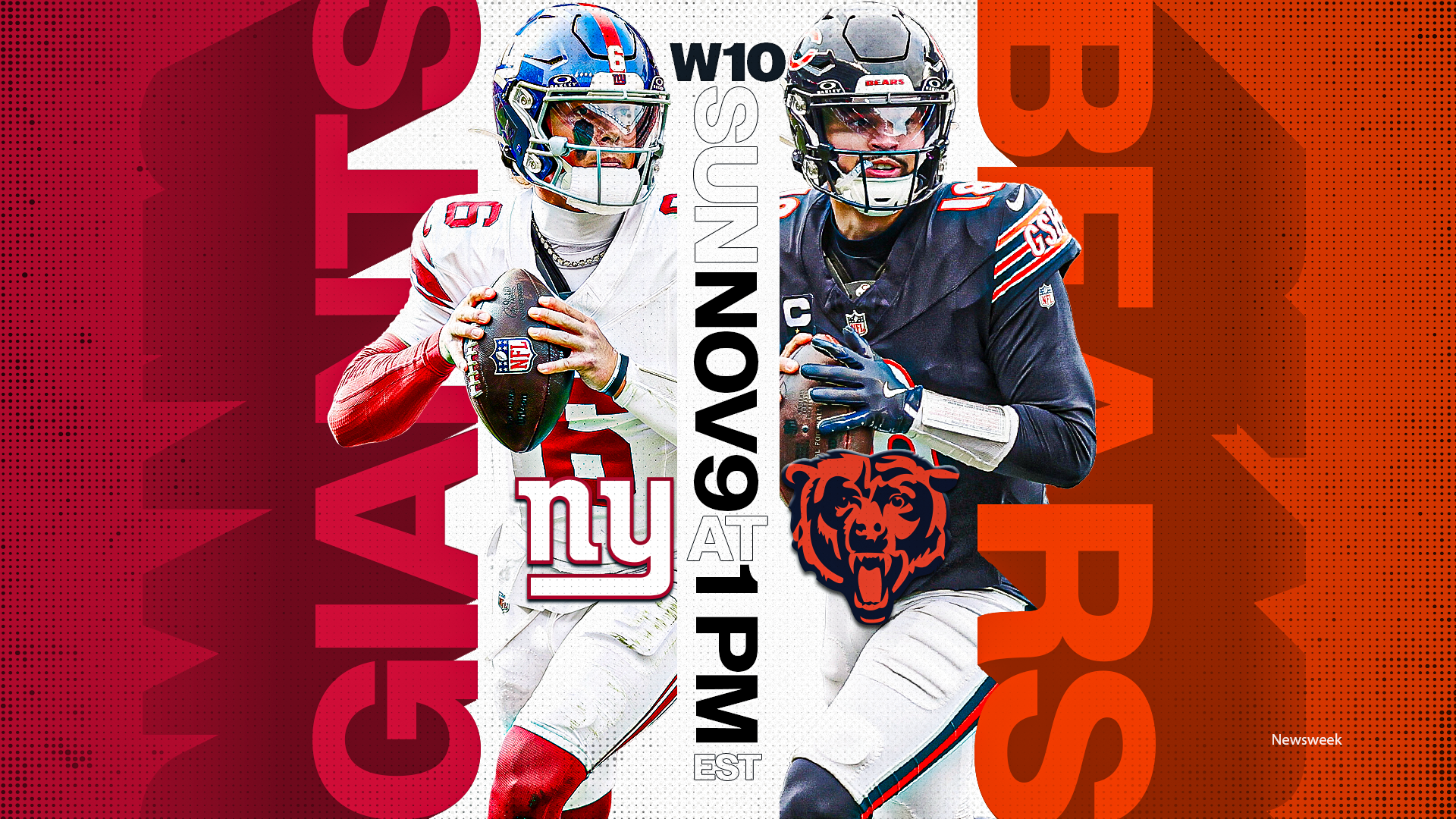 How to Watch Giants vs Bears: Live Stream NFL, TV Channel