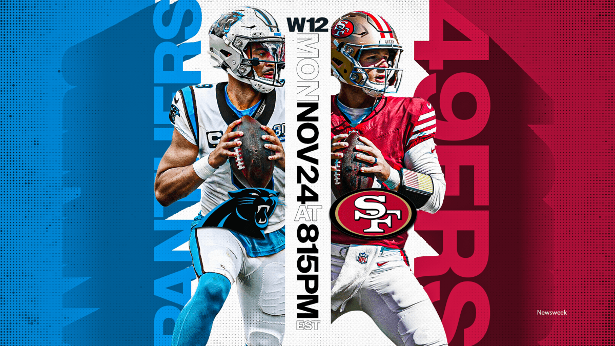 How to Watch Panthers vs 49ers: Live Stream Monday Night Football, NFL Week 12, TV Channel