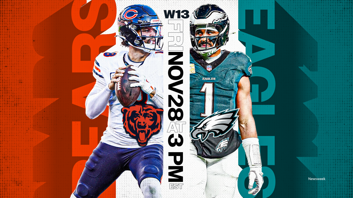 How to Watch Bears vs Eagles: Live Stream NFL on Black Friday, TV Channel