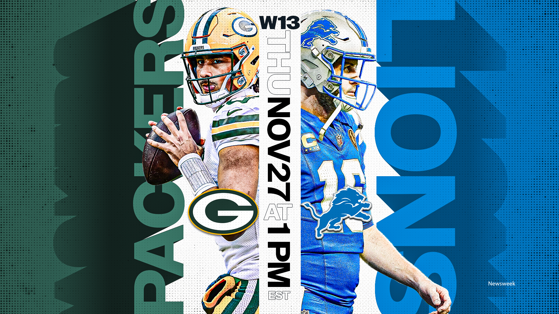 How to Watch Packers vs Lions: Live Stream NFL on Thanksgiving for Free, TV Channel