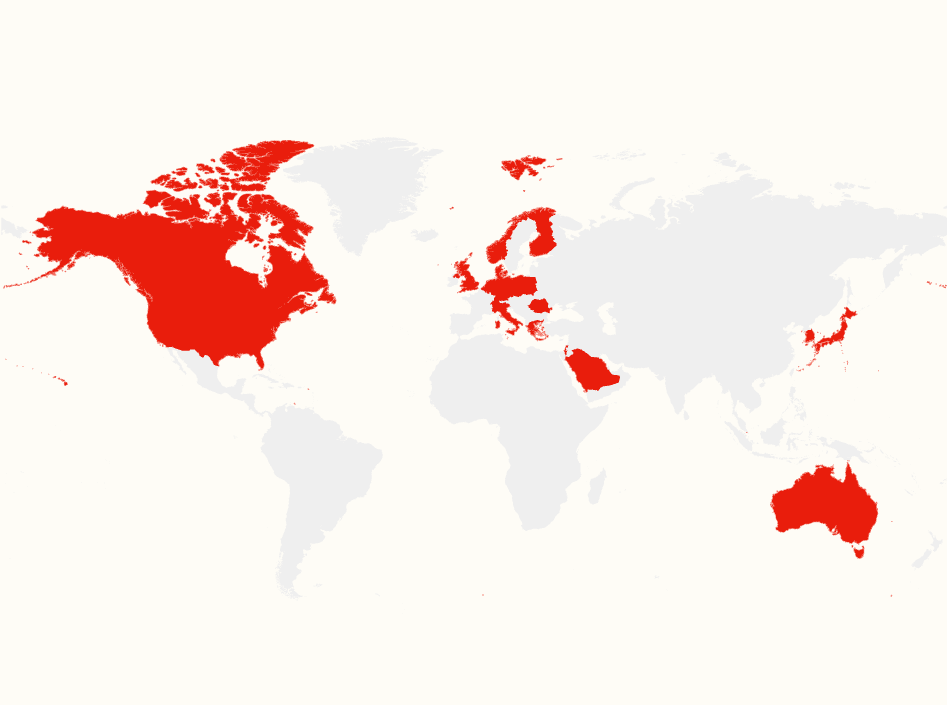 World Map Shows Where US Has Sold F-35 Fighter Jets
