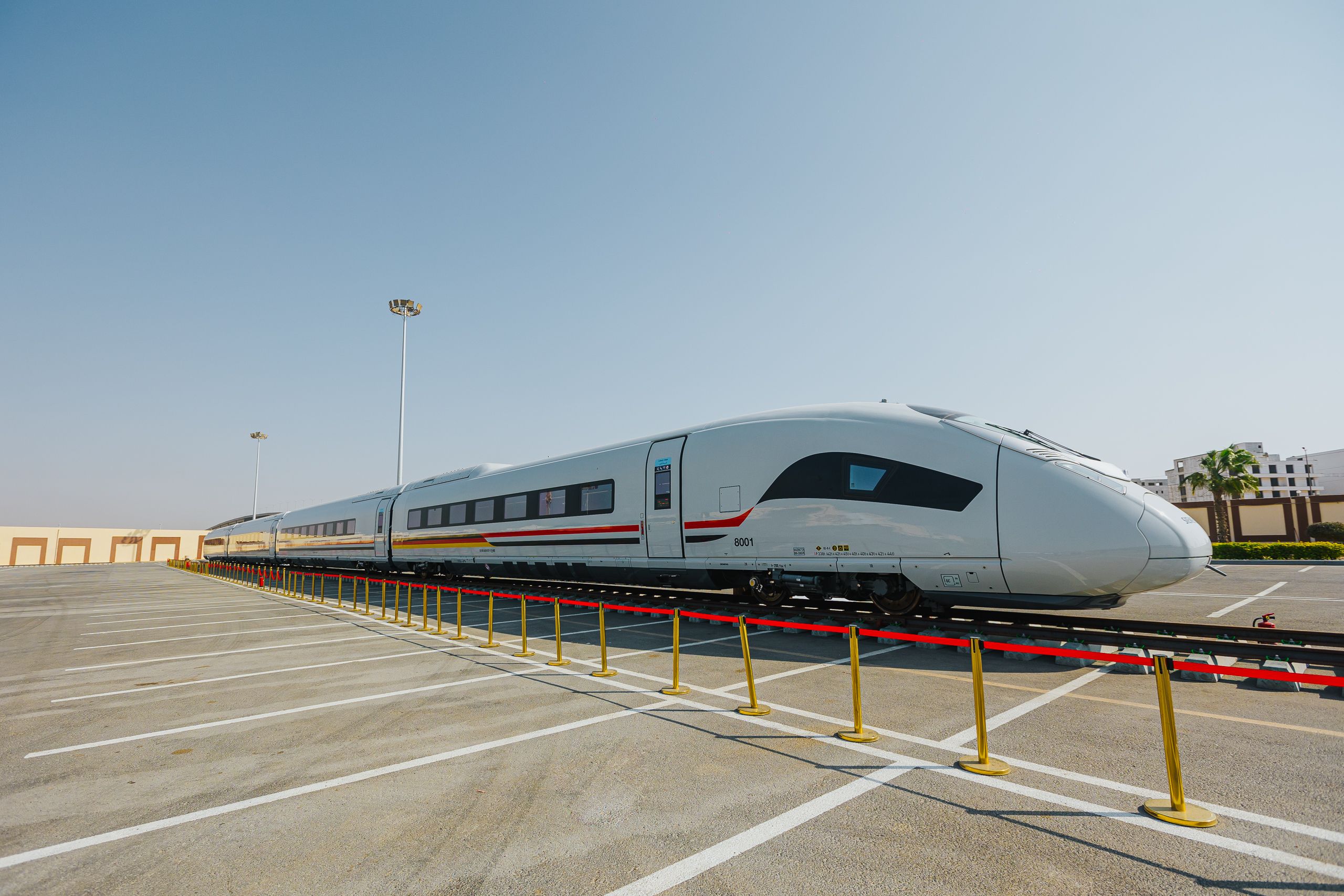 Egypt's First High-Speed Rail Train Revealed