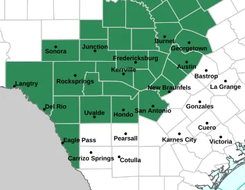 Texas flood watch: Map shows cities facing potential threat - Newsweek