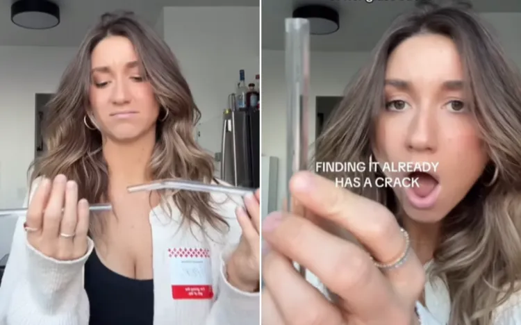 Everyone Is Now Checking Their Glass Straws, With Horrifying Results ...