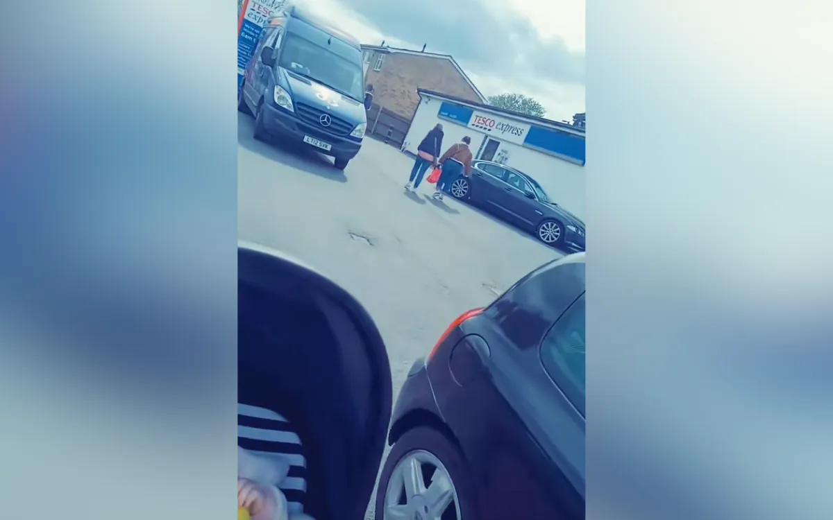 New Mom Comes Home From Store, Suddenly Realizes Who She Left Behind