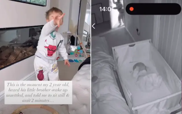 Filho de Natasha Sandhu.