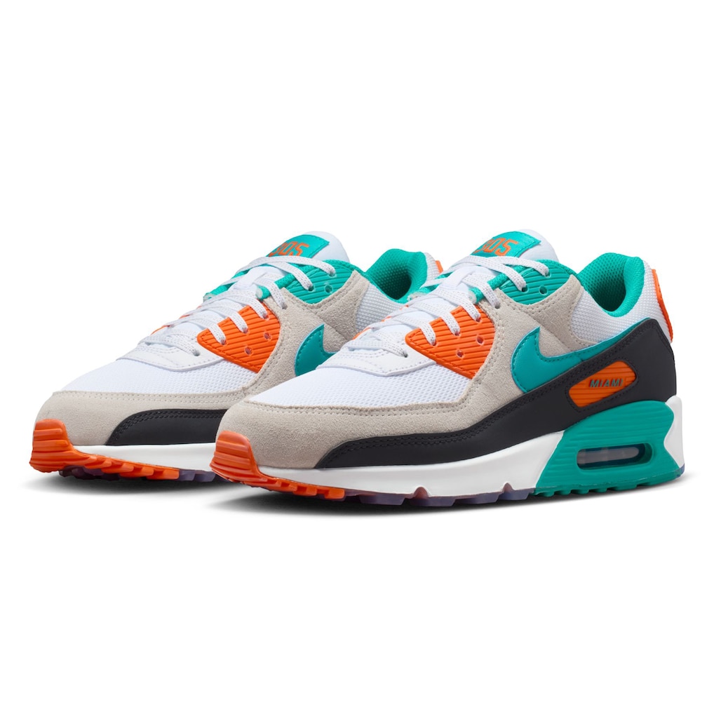 How To Buy Miami Dolphins NFL Rivalries Nike Air Max 90 Shoes