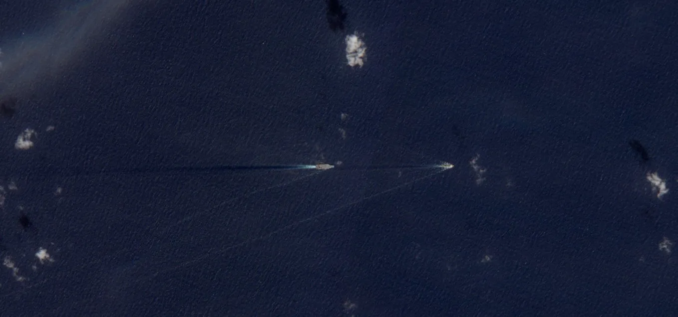 Satellites Find US Aircraft Carrier in Caribbean Waters
