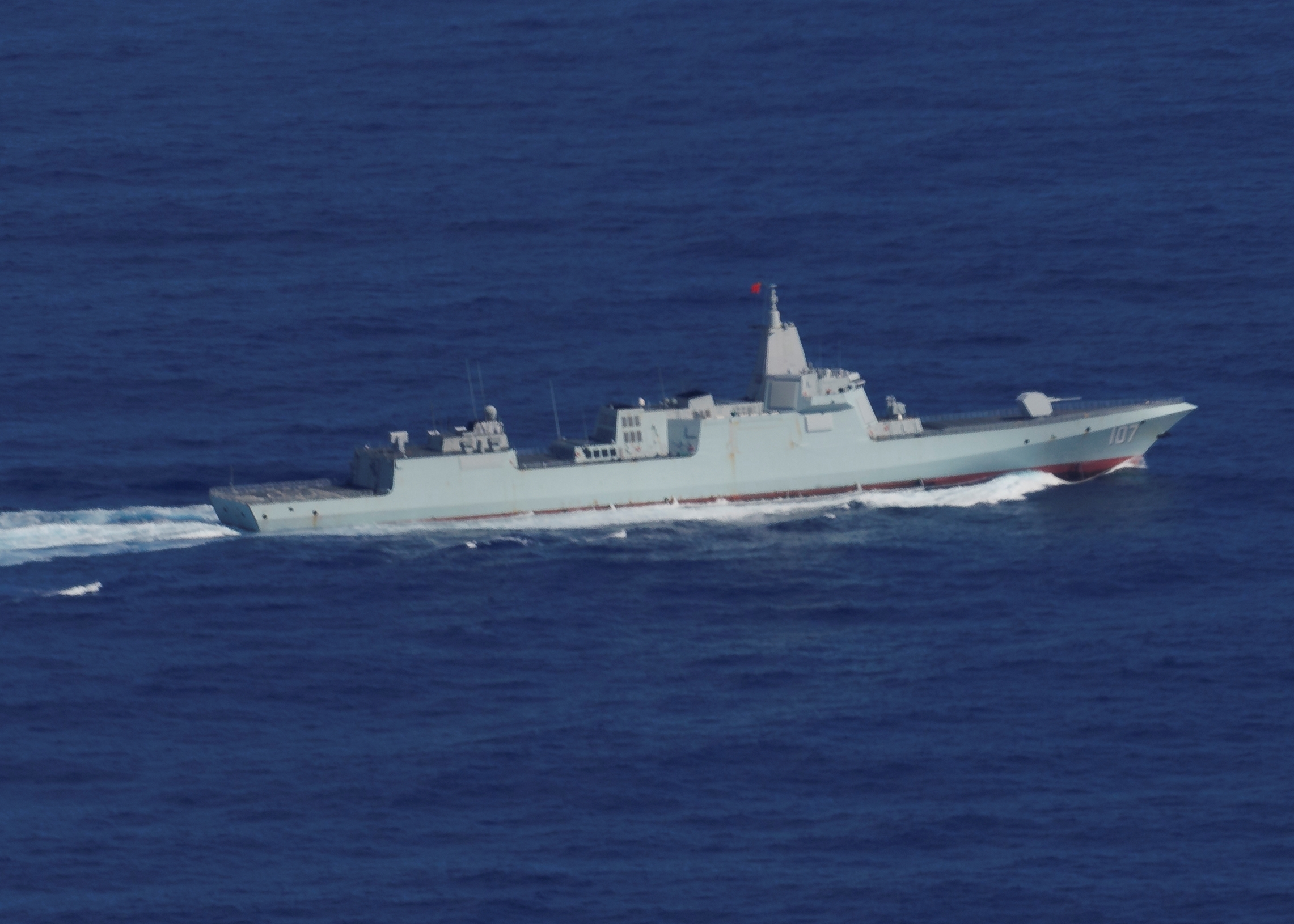 Satellite Photos Capture Chinese Naval Fleet Alarming US Pacific Ally