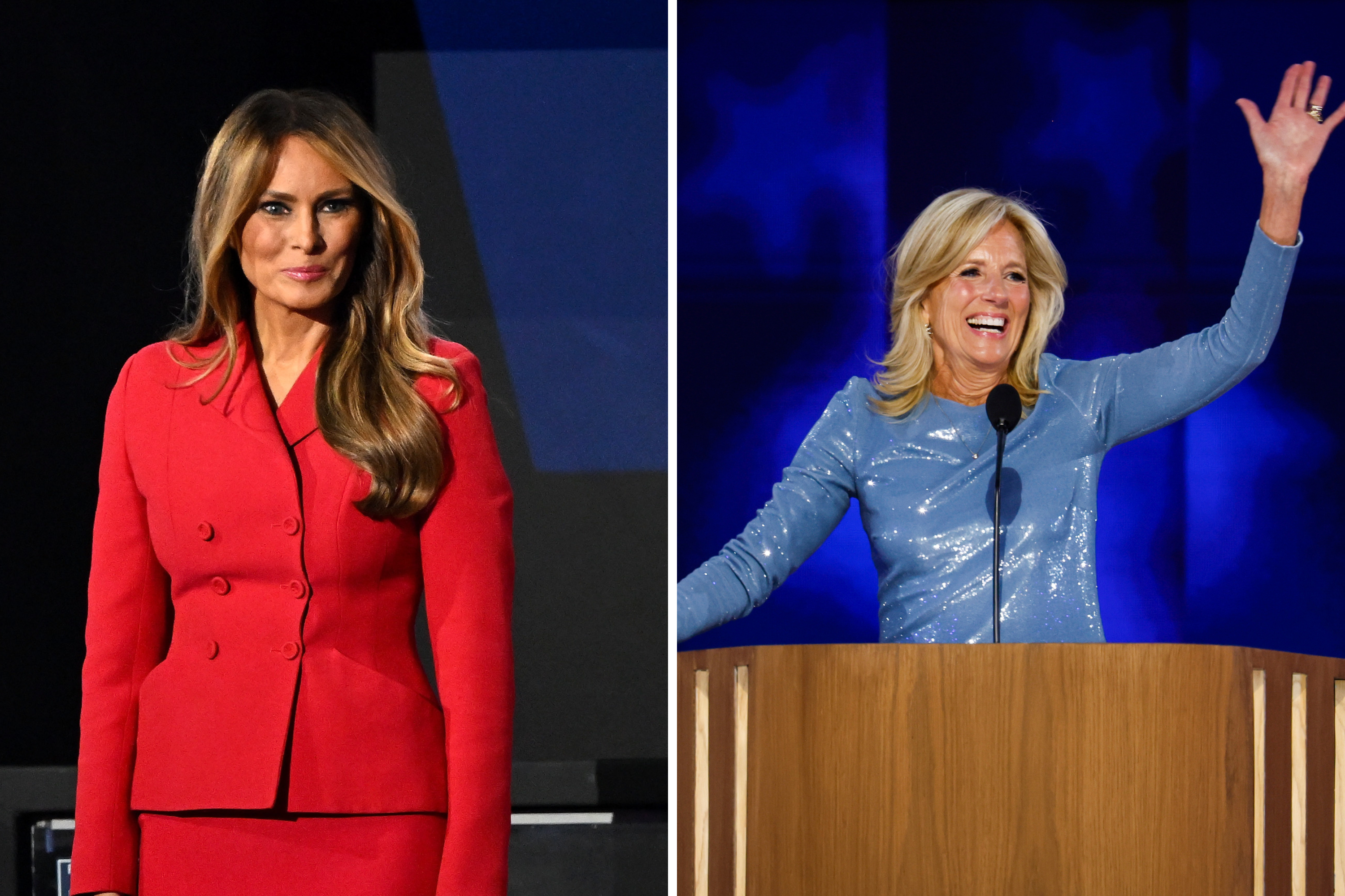 How Melania Trump’s Christmas Decorations Compare to Jill Biden’s