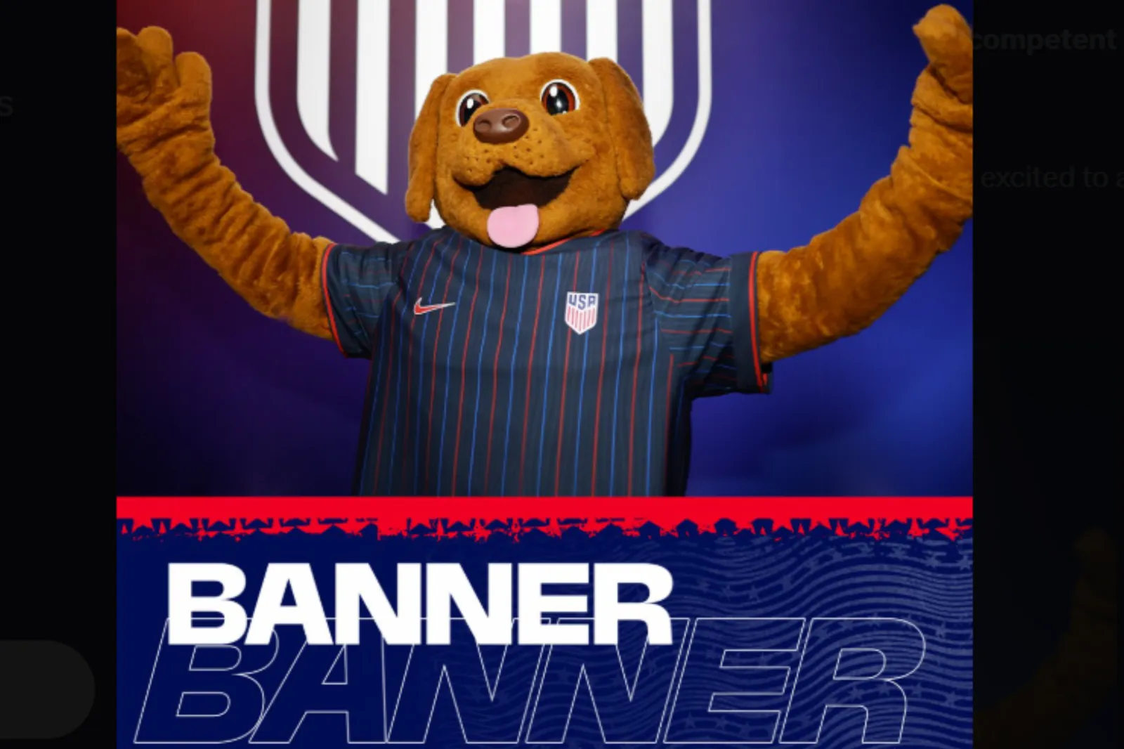 Fans Not Barking for USA World Cup Mascot