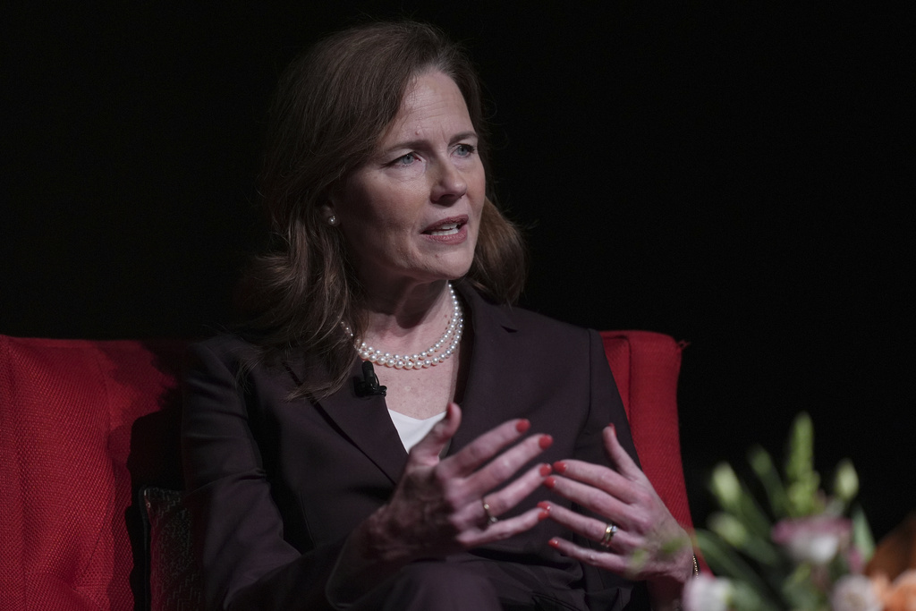 Amy Coney Barrett Raises Question on Supreme Court Case Helping Republicans