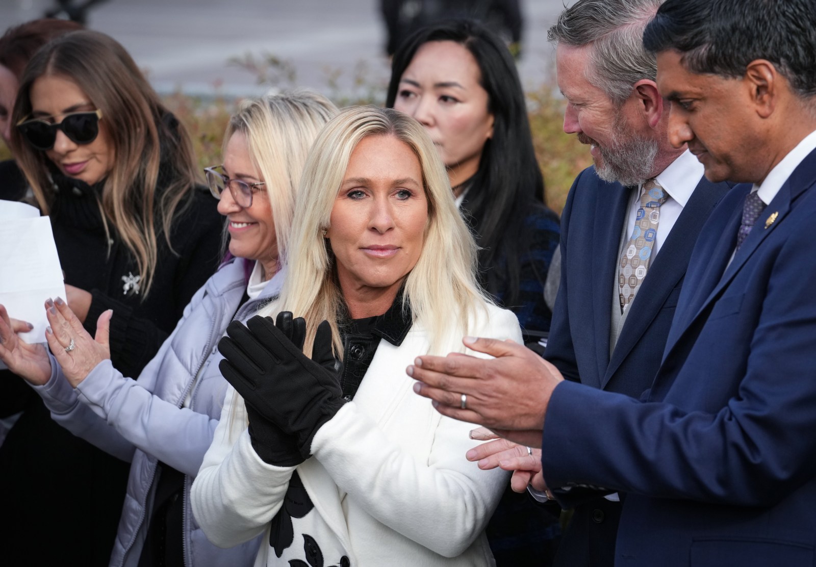 newsweek.com - Gabe Whisnant - Marjorie Taylor Greene's response to latest Trump rebuke goes viral