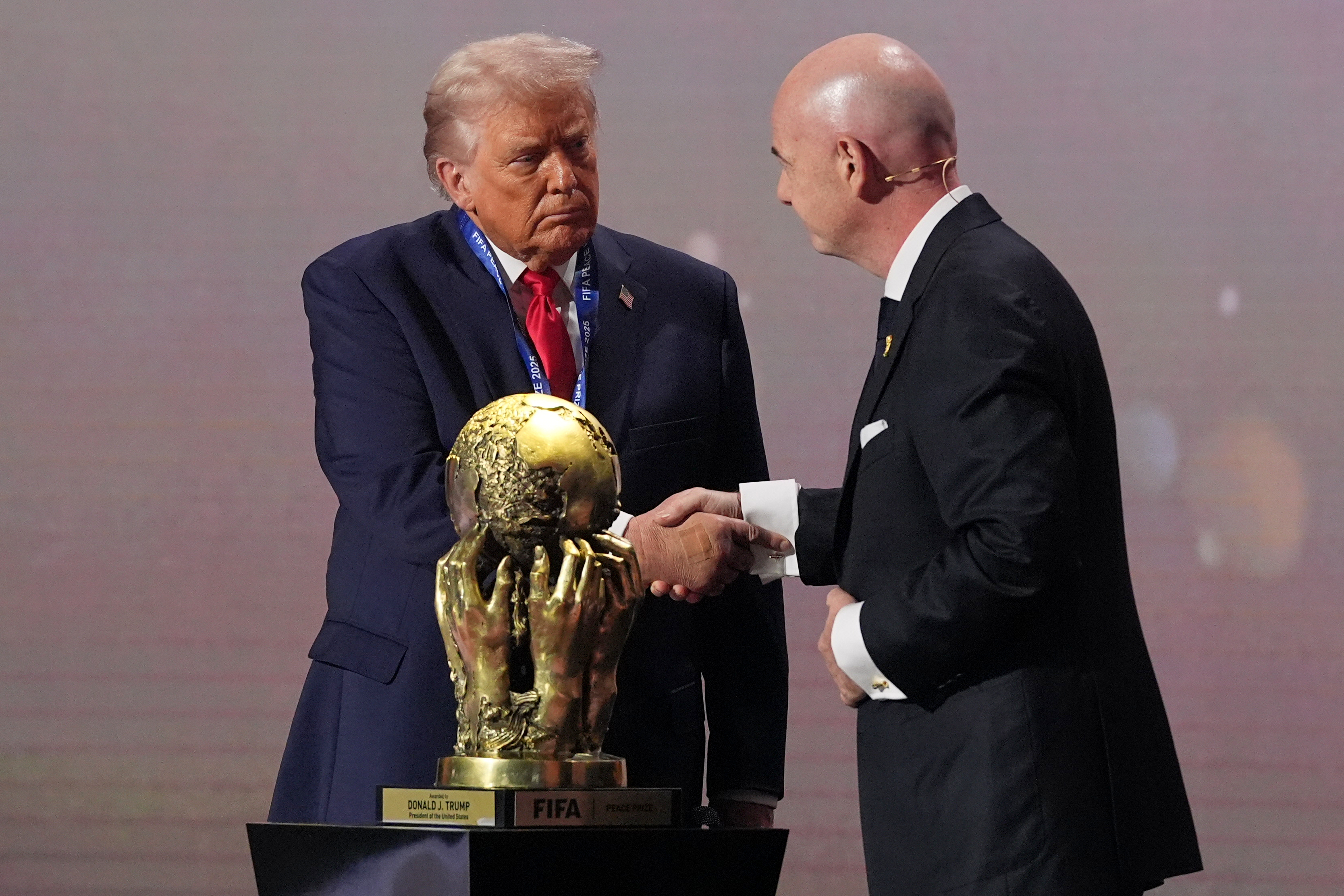 Donald Trump Awarded First FIFA Peace Prize During World Cup Draw