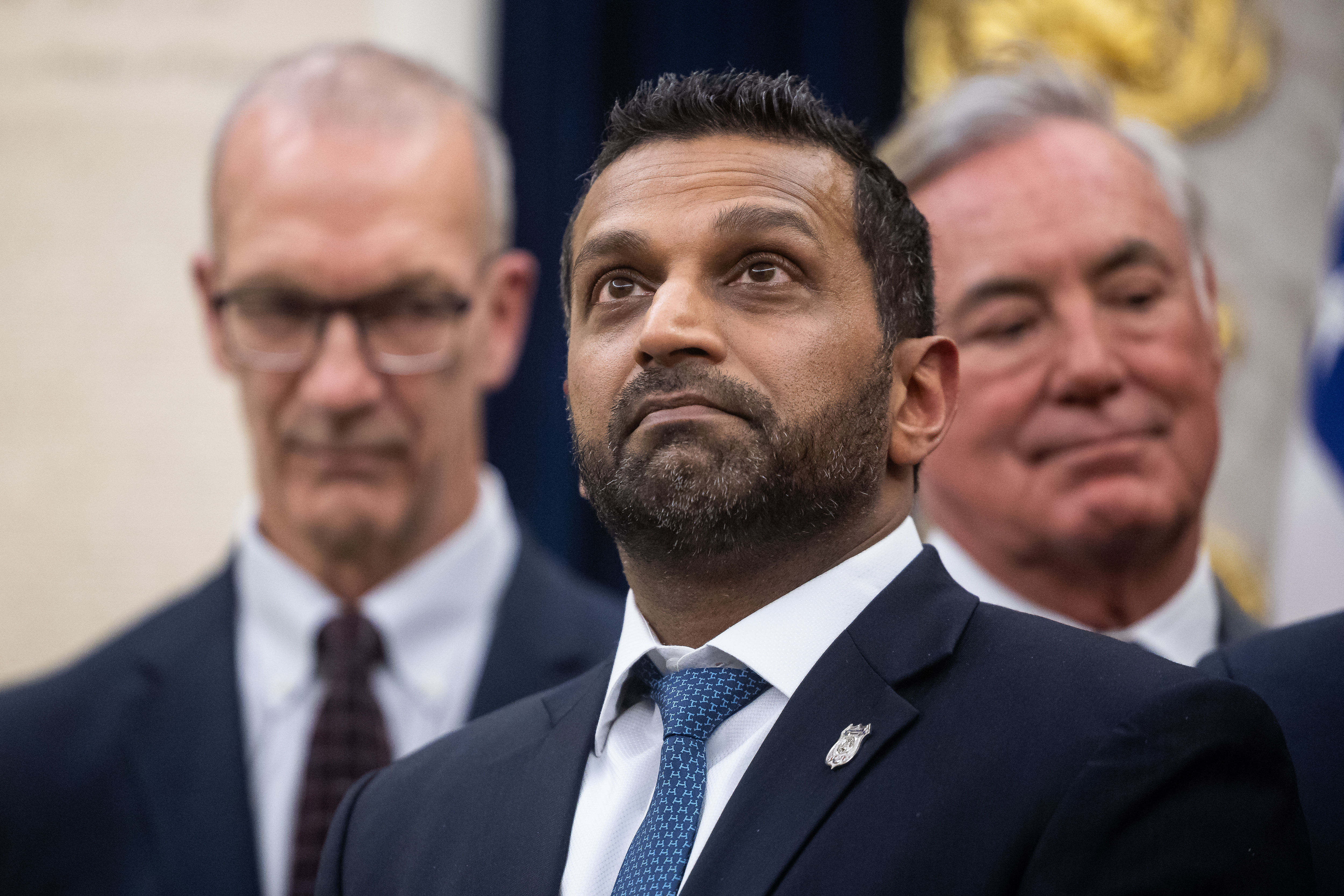 Kash Patel’s Podcast With Girlfriend During Brown Manhunt Sparks Fury