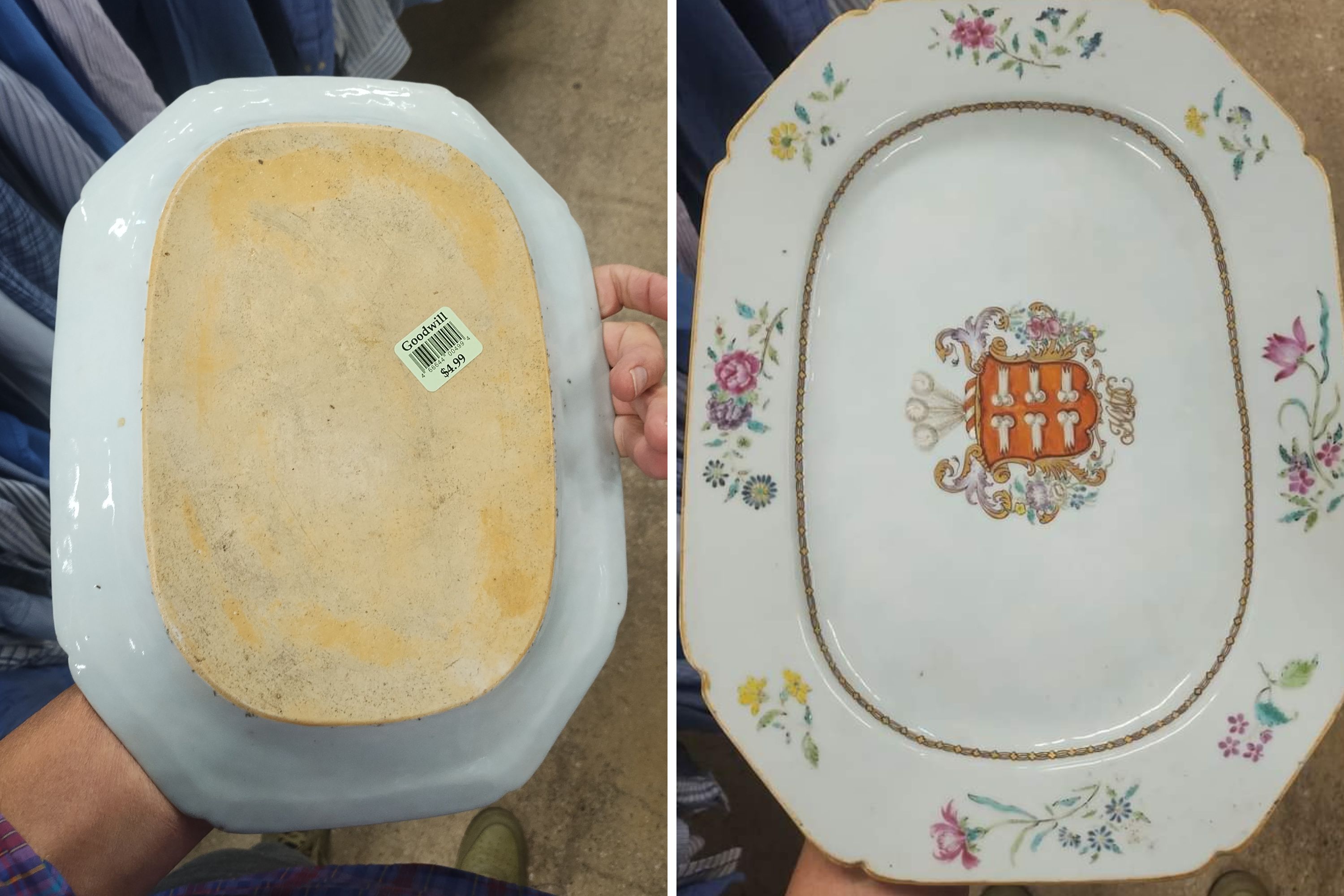 Man Decides To Take $5 Thrifted Plate to Auction House—His Gamble Paid Off