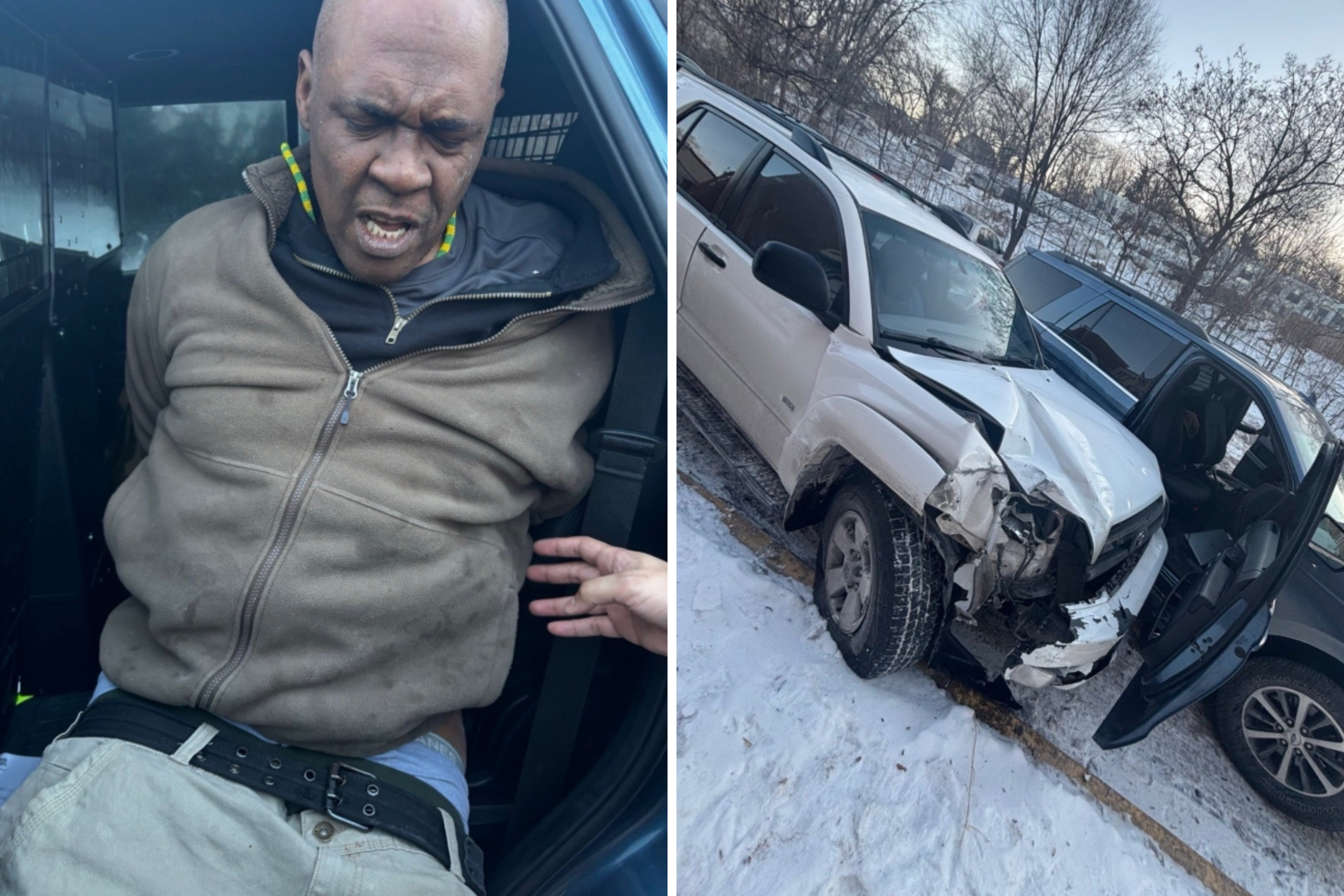 Man Accused of Ramming Car Into ICE Agents Before Biting an Officer