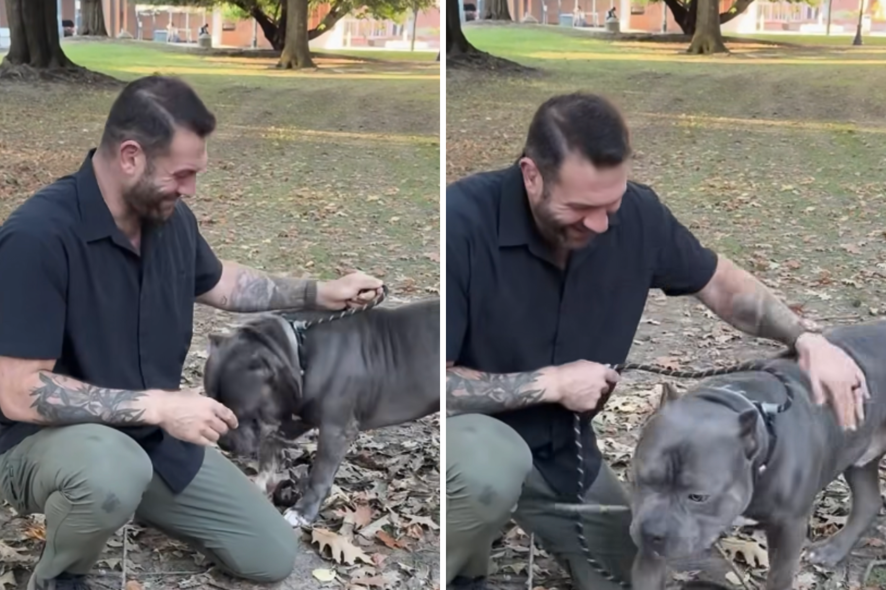 Tears As Man Adopts Dog To Ensure He Is the ‘Happiest Boy in the World’