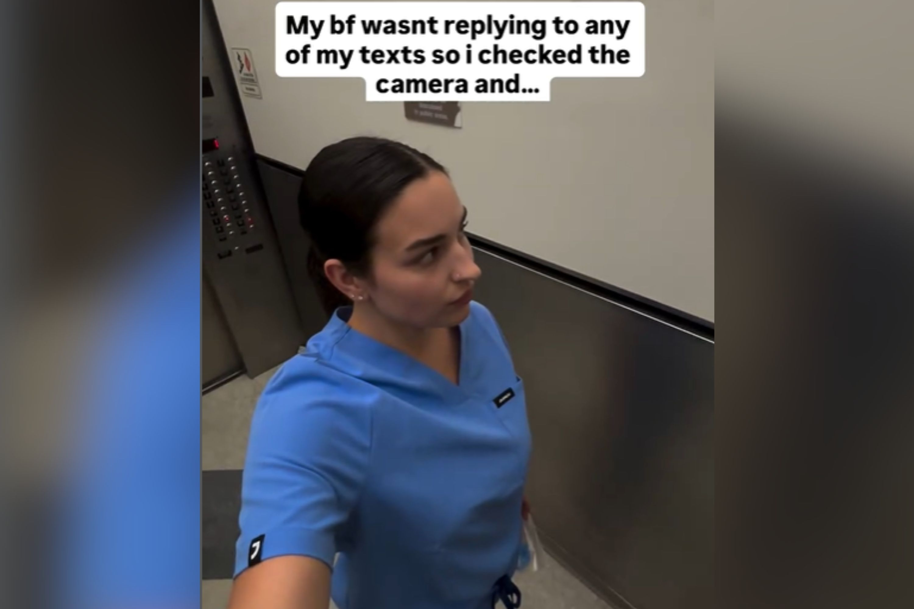 Girlfriend’s Texts Go Unanswered, Then She Checks the Security Camera