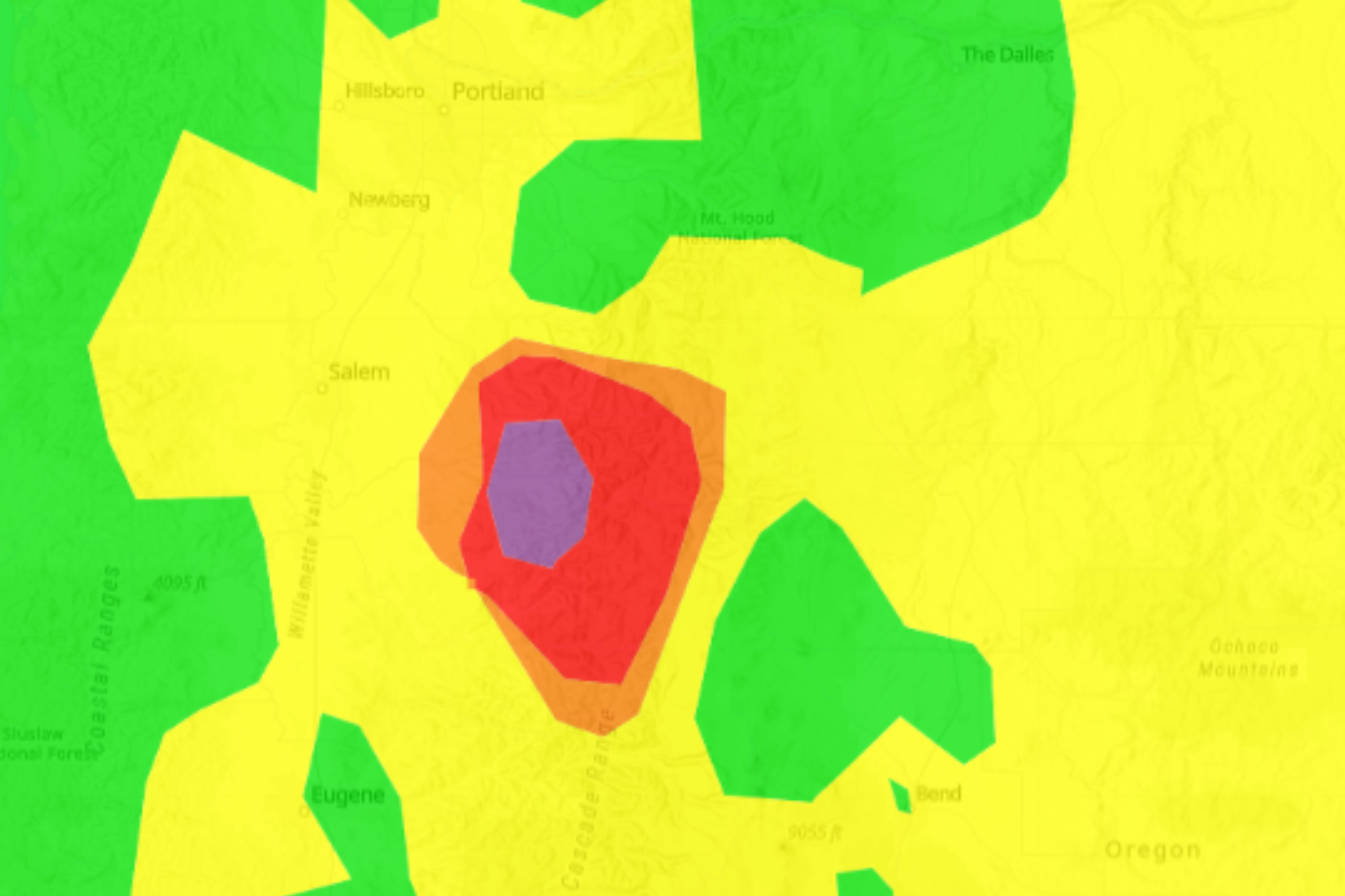 Thousands Told To Stay Inside In Oregon: 'Health Alert'