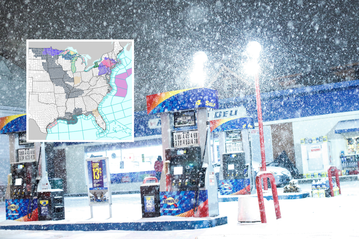 Advertencia de tormenta invernal cuando caen 18 pulgadas de nieve: “Peligrosa”
