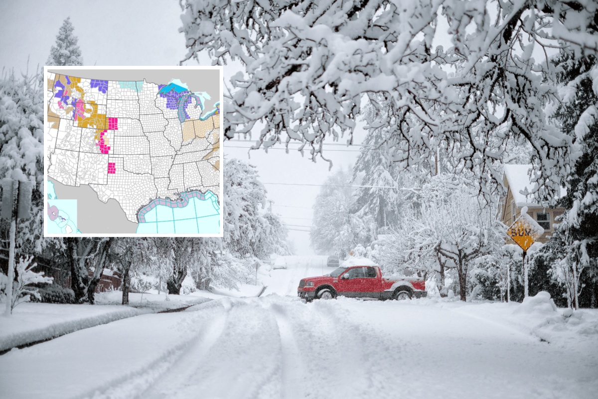 Winter Storm Warnings For 5 States With Up To 3 Feet of Snow To Strike ...