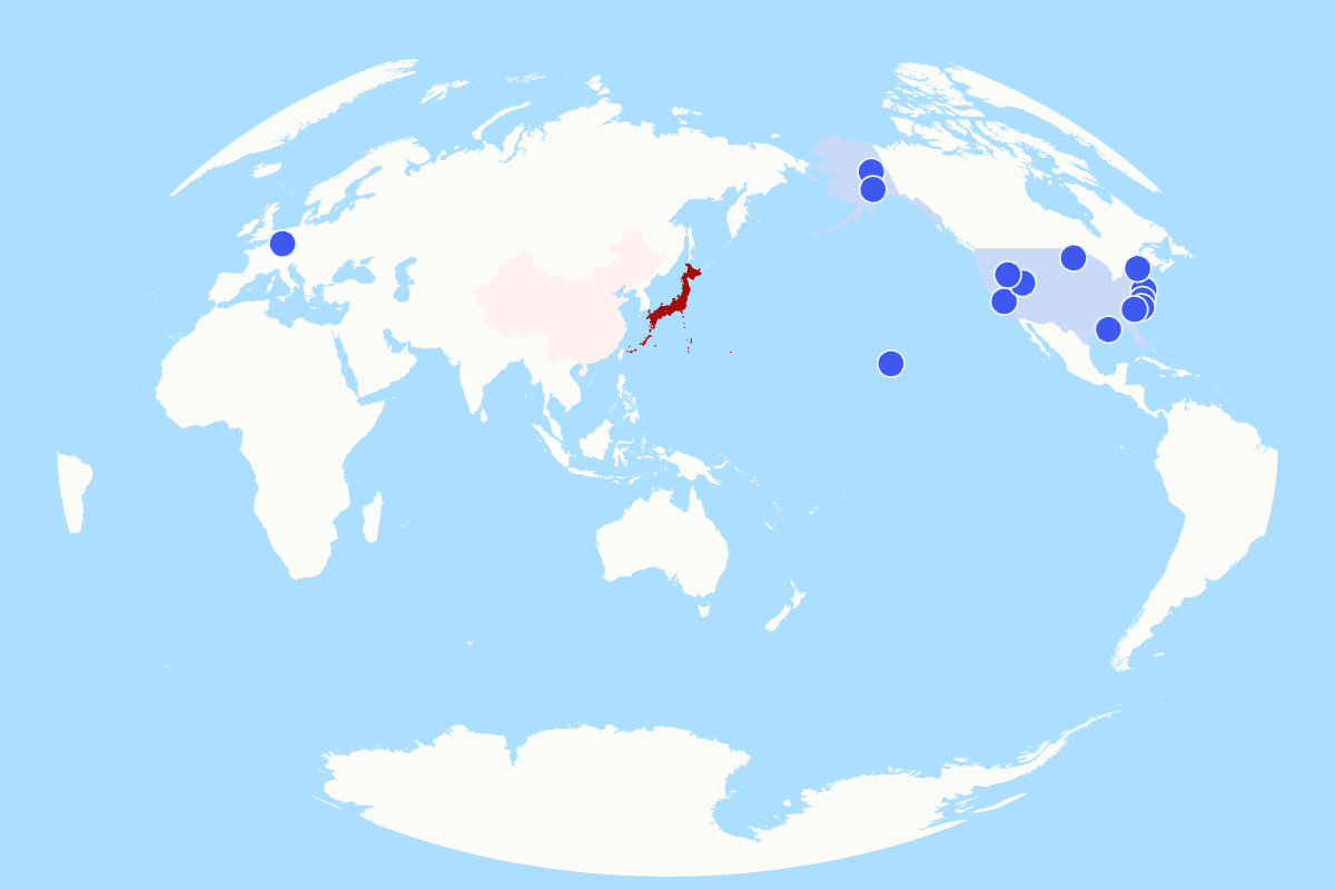 Mapped: How the US Is Reinforcing Front-Line Air Power Near China