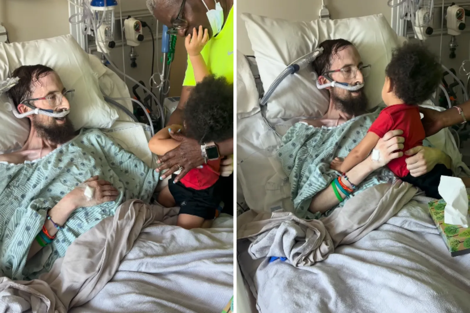 Dad Says ‘I Love You’ to Toddler, Hearts Break as Mom Films Final Goodbye