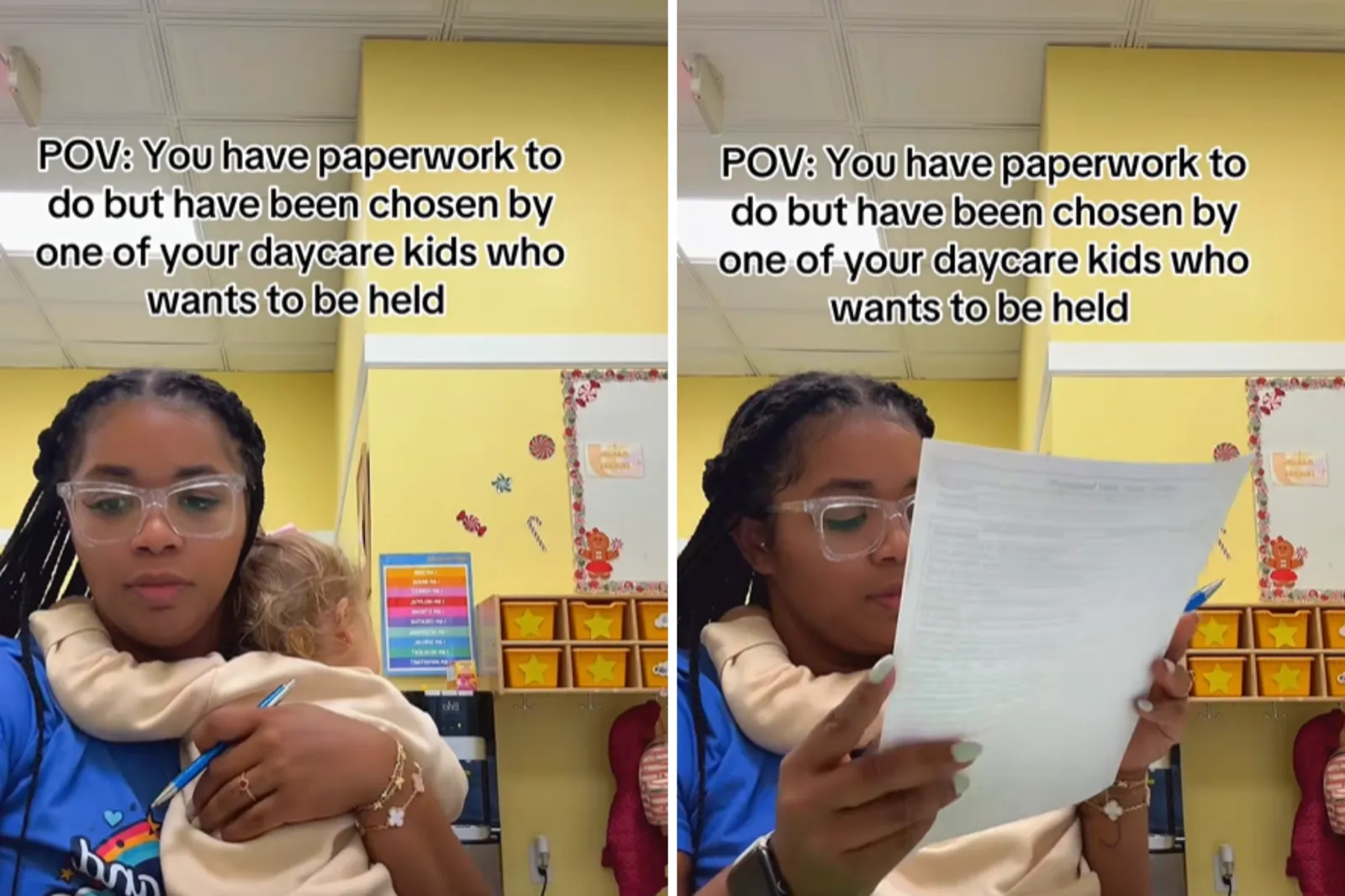 Daycare Worker Reveals Reality of Day While Trying To Care for Toddlers