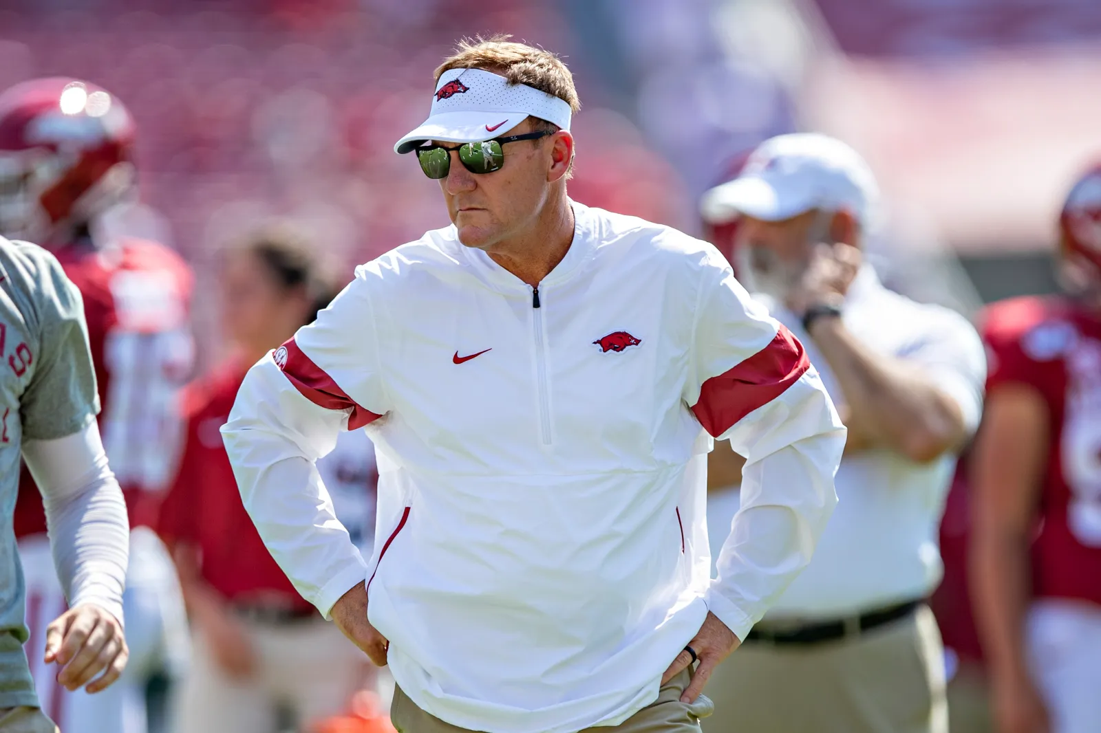 Former Arkansas head coach Chad Morris