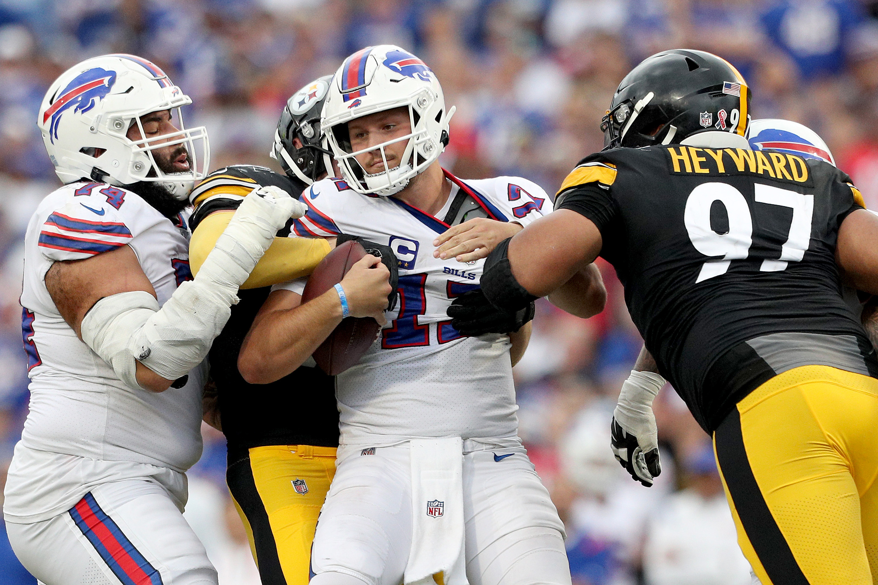Josh Allen Facing NFL Punishment for Cam Heyward Incident in Bills-Steelers