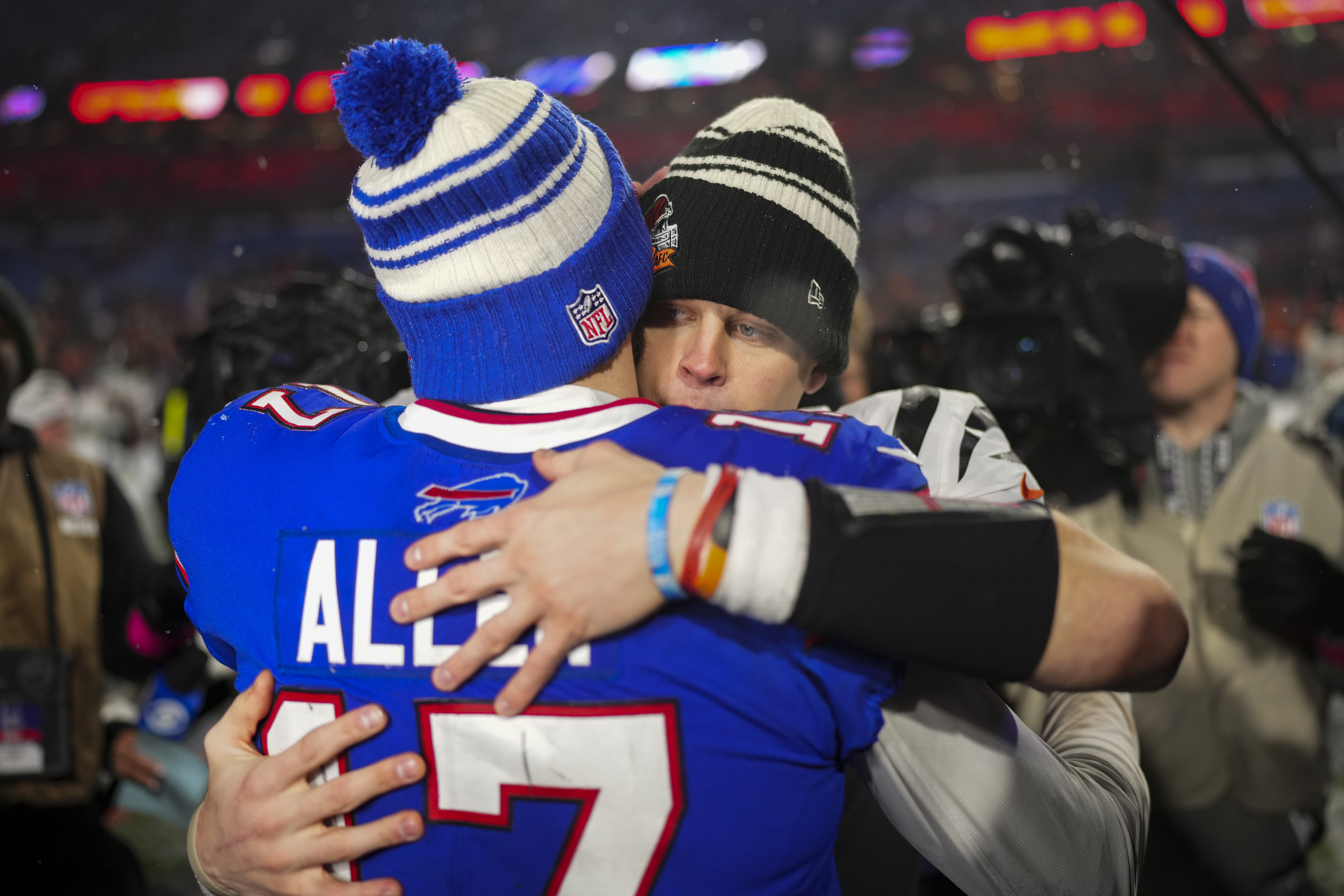 NFL Reacts to Postgame Handshake Between Josh Allen, Joe Burrow