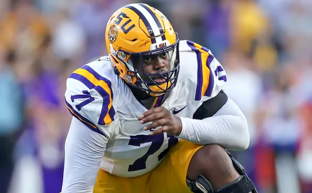 LSU offensive lineman Tyree Adams