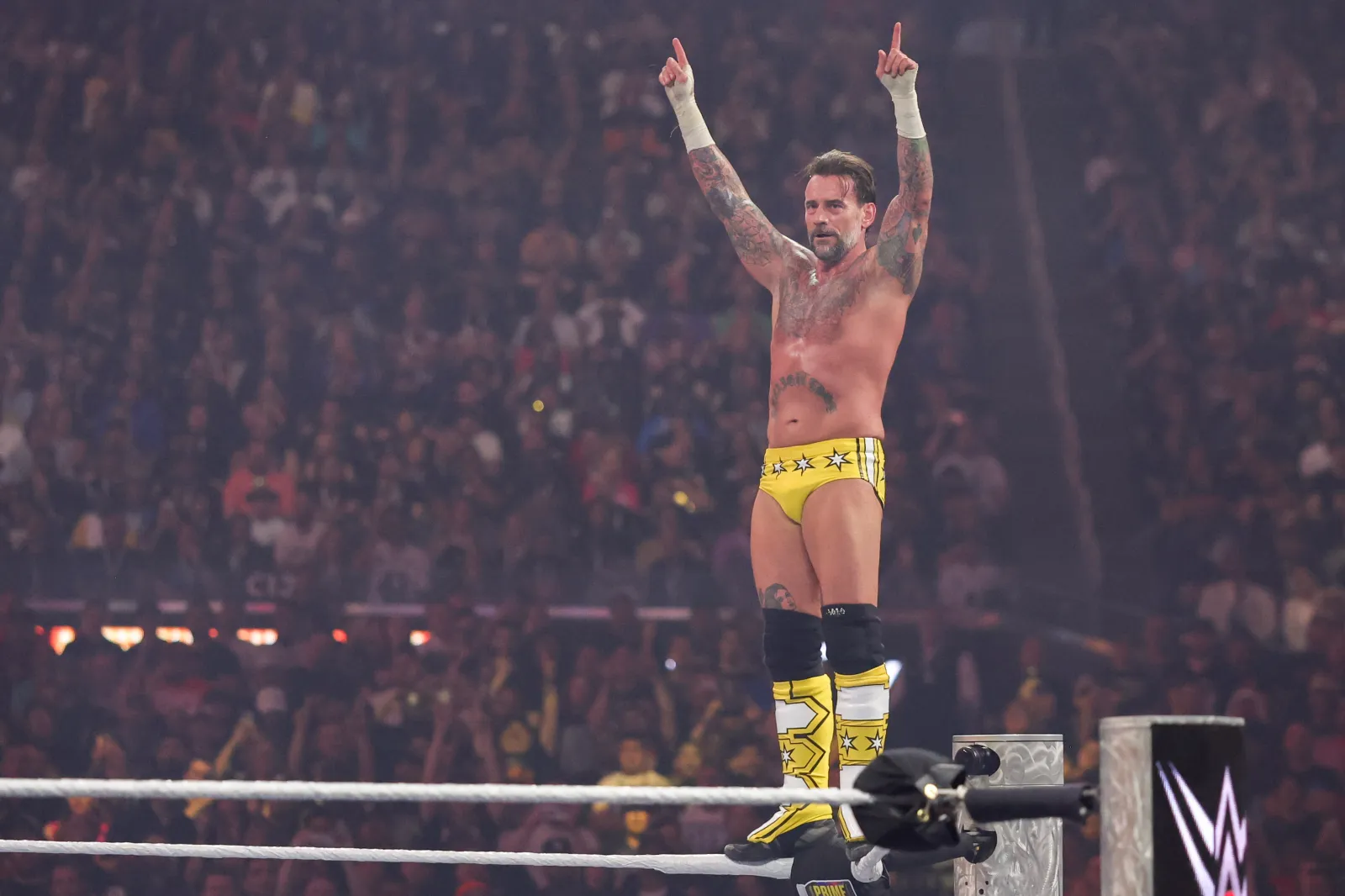 CM Punk at WrestleMania 41