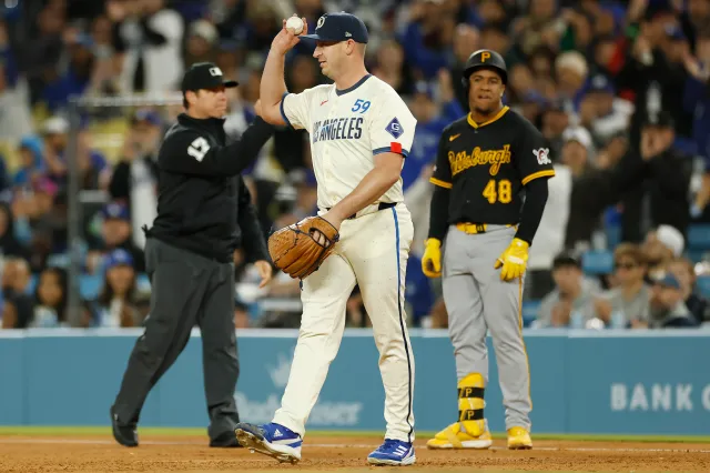 Los Angeles Dodgers pitcher Evan Phillips